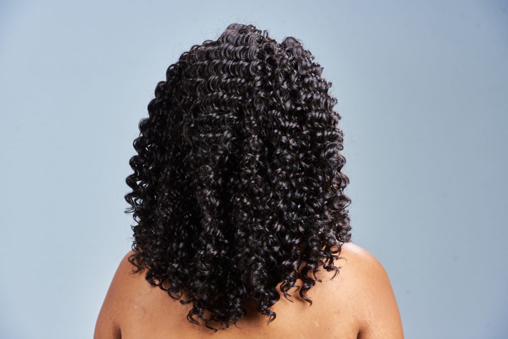 The Beautiful Market Lace front, Braid front and curly back wig