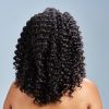 The Beautiful Market Lace front, Braid front and curly back wig